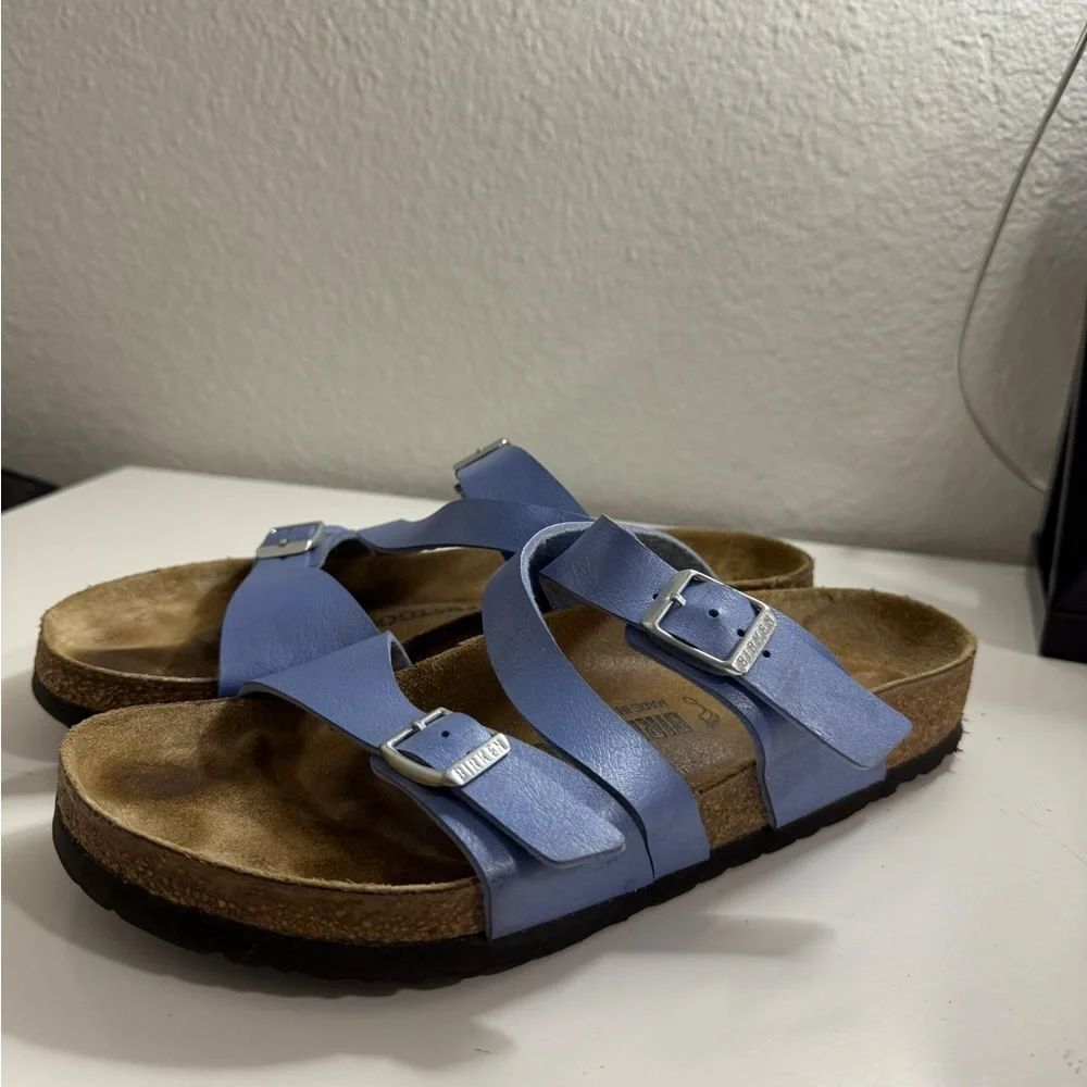 Birkenstock Lavender Strappy Sandals - Picture 5 of 6